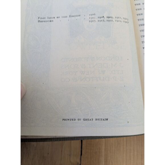 Everyman's Library #'s 153,154,155 - Shakespeare - Poetry and Drama Books - 1927 - Picture 5 of 9